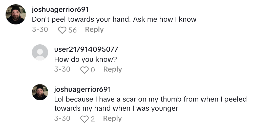 Screenshot 2025 04 08 at 6.21.23 PM Busy Mom Shares The Really Fast Way Youre Can Use Both Sides Of A Peeler To Make Quick Work Of An English Cucumber